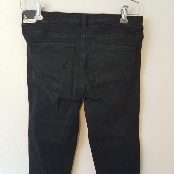 Abercrombie & Fitch Womens 8R Black The A&F Super Skinny Jeans NWT - Picture 9 of 10